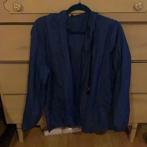 Royal Blue Rain Jacket